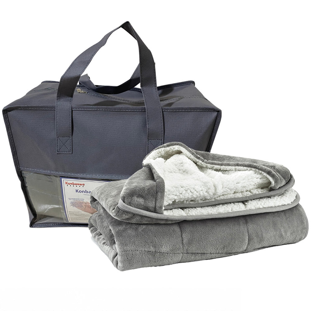 Konbanwa Couverture de poids, 4,5 kg