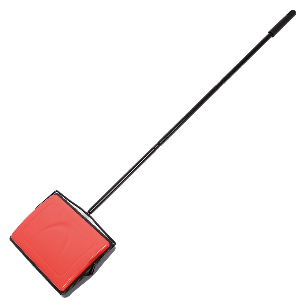 Balai manuel pour tapis, rouge