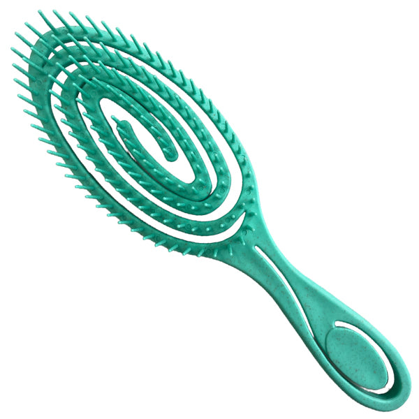 Brosse à cheveux en spirale pour démêler les cheveux