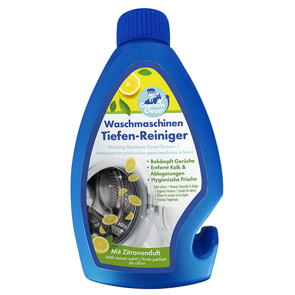 Captain Clean nettoyant en profondeur pour machines à laver, 250 ml