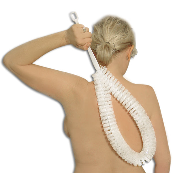 Massage- und Peeling Rückenbürste