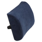 Vital Comfort coussin lombaire - mousse à mémoire de forme, bleu
