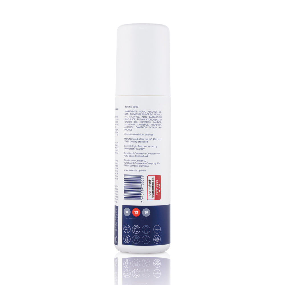 SweatStop Forte Spray anti-transpirant en cas de forte transpiration des aisselles, 100ml