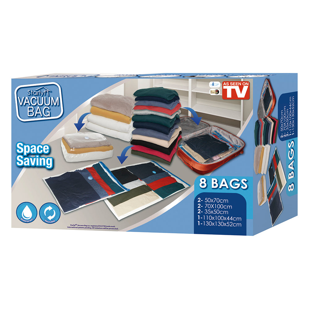 Set de sacs sous vide, 8 pièces