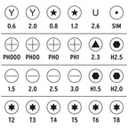 Multi Schraubenzieher Set, 24 teilig magnetisch