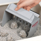 KeDDii Scoop pelle nettoyante 6 en 1, gris