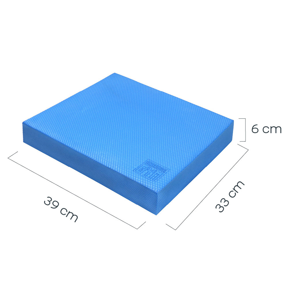 Orange Gym Balance Pad, bleu