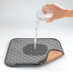 Coussin chauffant avec protection contre l'incontinence 45 x 45 cm