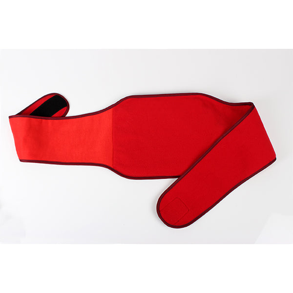 Vital Comfort Ceinture pour bouillotte avec velcro, incl. bouillotte, rouge