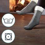 Chaussettes douillettes pour elle et lui, taille universelle