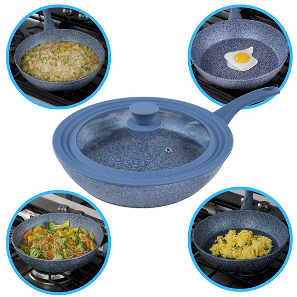 Nutripan - Poêle avec couvercle, 28 cm