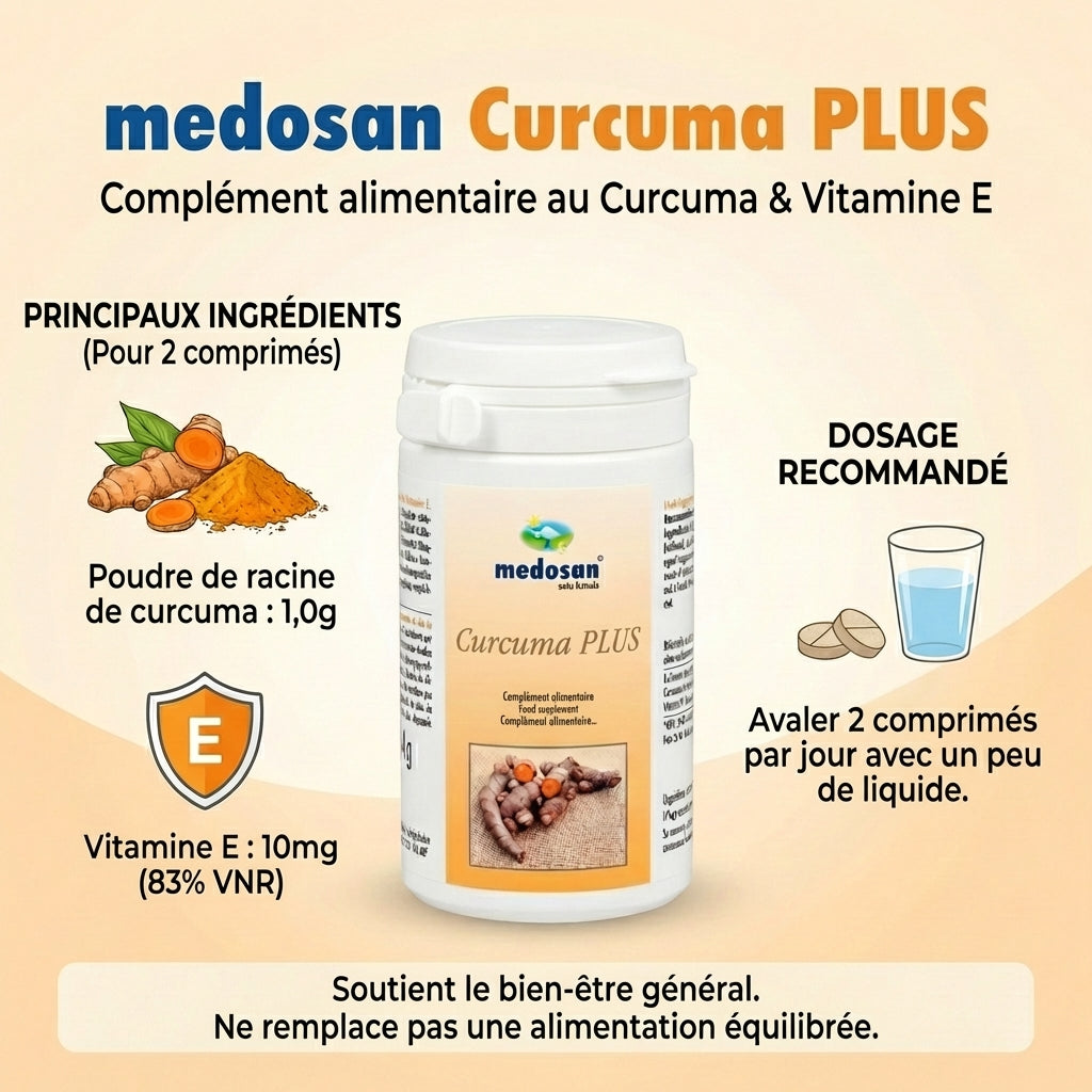 Curcuma Plus, 90 comprimés