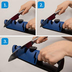 Livington Blade Star Anleitung zum  Messerschleifen