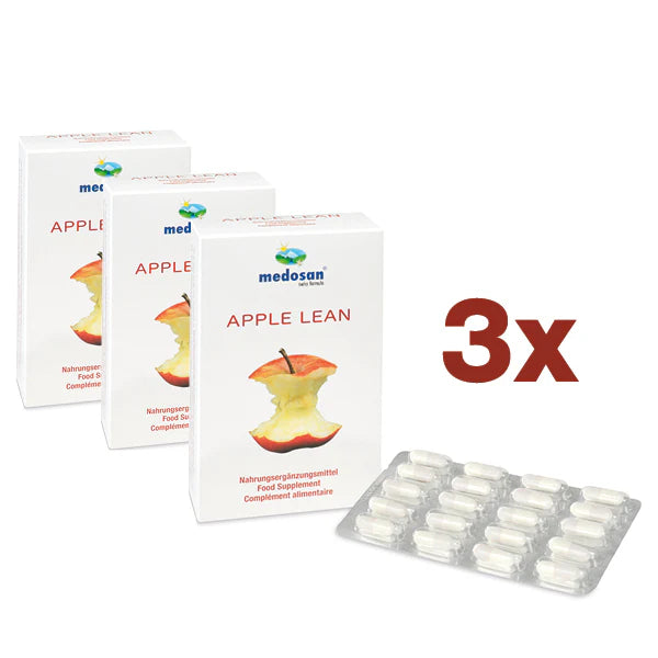 Offre 3 pour 2 - AppleLean - Capsules de vinaigre de cidre, 3x60 capsules