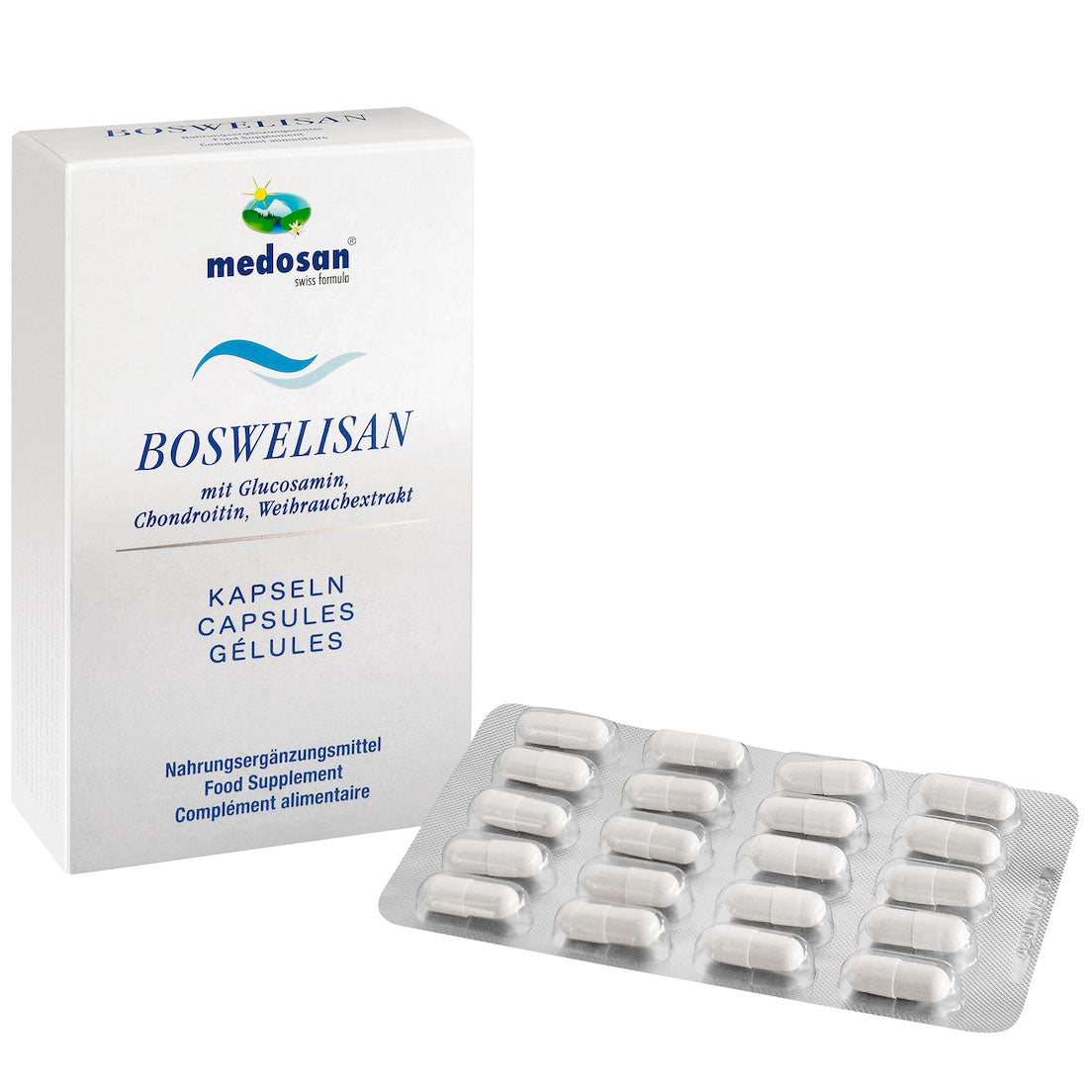 Medosan Boswelisan mit Glucosamin Chondroitin und Weihrauchextrakt