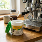 Kaffeemaschine entkalken mit dem Obenland Bio Entkalker