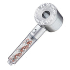 Pureshower Eco.5 Massageduschkopf, silber