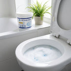 Captain Clean WC Zauberschaum neben der Badewanne