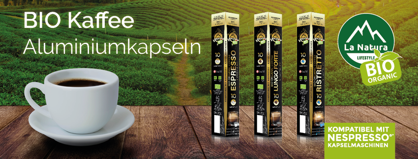 La Natura Kaffee BIO Alu