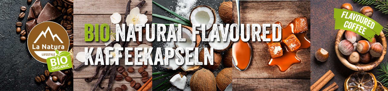 La Natura Kaffee BIO Flacoured