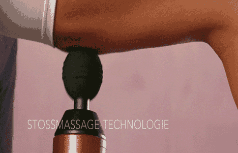 Anwendung der Muskel Massgepistole