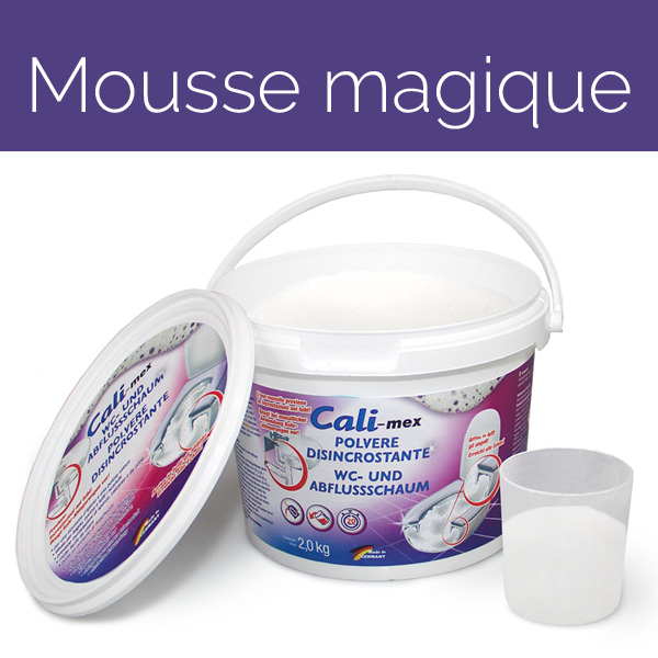 Mousse magique pour WC Cali-Mex