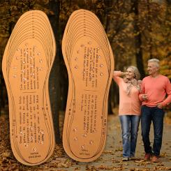 Semelles de cuivre, 1 pair 