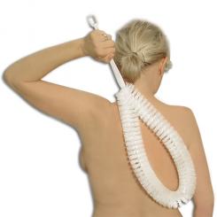 Brosse de massage et peeling pour le dos 