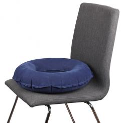 Vital Comfort Ringkissen aufblasbar, blau 