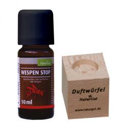 Set Duftwürfel mit Wespenstop, 10 ml 