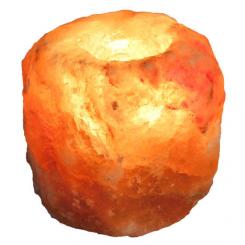 Kristallsalz Teelicht "Naturell" 