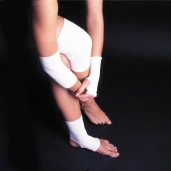 Wärmende Kupferbandagen 4er Set (Knie, Fuss, Ellbogen, Hand) 