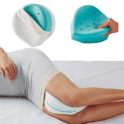 Coussin orthopédique pour genou en mousse à mémoire de forme 