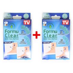 Plâtres pour le traitement des verrues, Set de 2, 2x30 pièces 