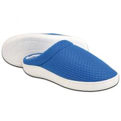 Pantoufles Stepluxe, Gel Comfort, bleu 