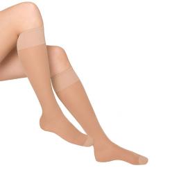 Bas d'aide au voyage, paquet de 3, couleur peau 