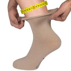 Chaussettes élégantes sensitives, beige 