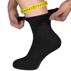 Chaussettes élégantes sensitives, noir 