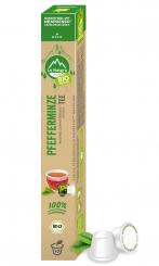 Pfefferminze Tee BIO - 10 Teekapseln - La Natura 