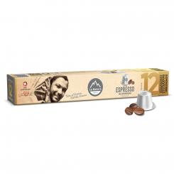 Espresso - 10 Kaffeekapseln Alu - La Natura 