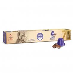 Lungo - 10 Kaffeekapseln Alu - La Natura 