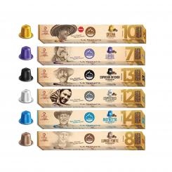 Probier Set - 60 Kaffeekapseln Alu - La Natura 