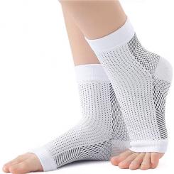 Chaussettes de compression orthopédiques - blanc 