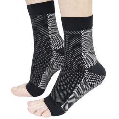 Orthopädische Kompressionssocken - schwarz 