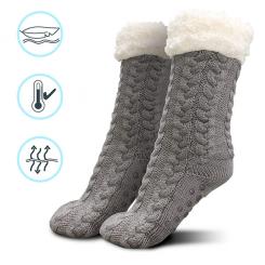 Chaussettes douillettes pour elle et lui, taille universelle 
