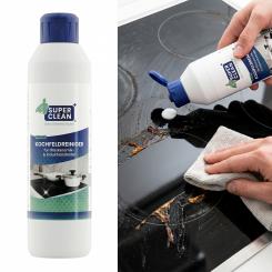 Nettoyant pour plaque de cuisson Super Clean 250 ml, éponge Magic incluse 