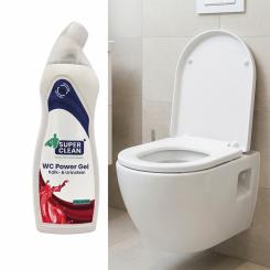 Gel nettoyant WC Super Clean, 750 ml 