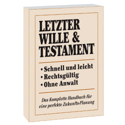 Buch: Letzter Wille & Testament 