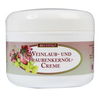 Bio-Vital Weinlaub- und Traubenkernöl Creme, 250 ml 