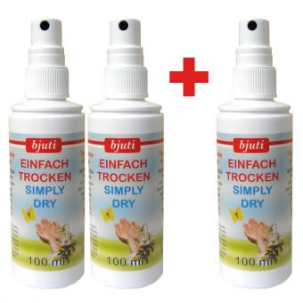 Aktion 3 für 2 - Trocken Spray gegen Schweisshände, 100 ml 